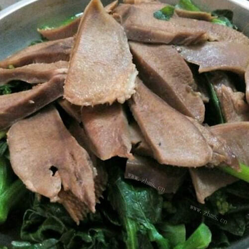 酱烧猪舌