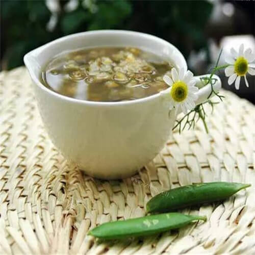 菊花绿豆糖水