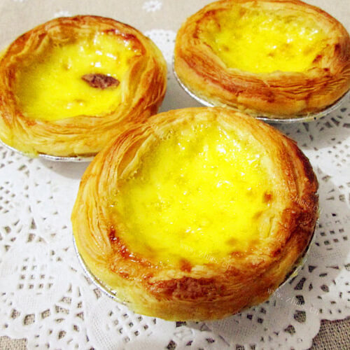 「手工美食」蓝莓蛋挞