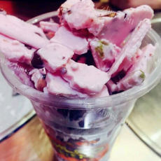 「手工美食」蓝莓酸奶