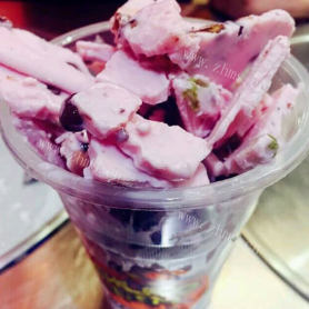 「手工美食」蓝莓酸奶