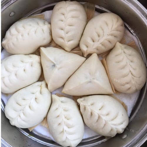 煎柳叶包