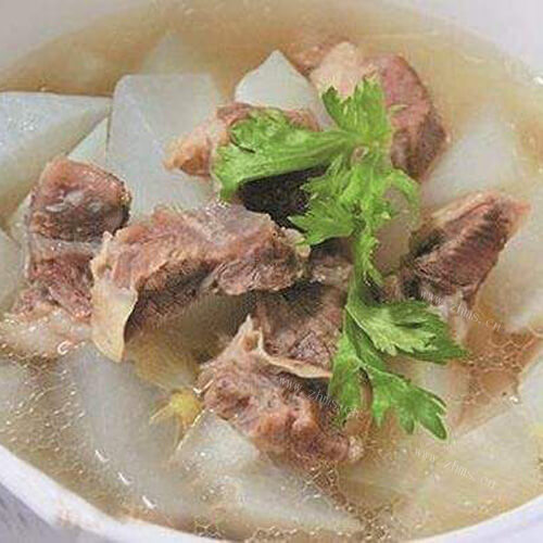耙齿萝卜牛腩汤