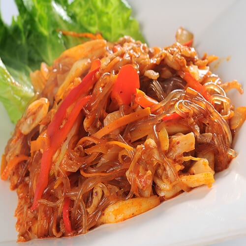 泡菜炒粉丝