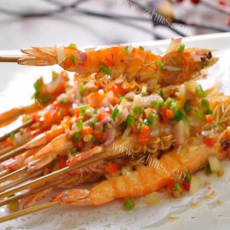 香烤串串虾
