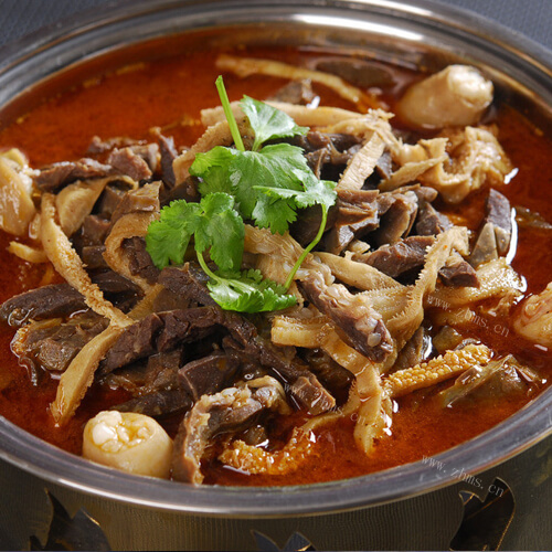 「手工美食」牛杂火锅
