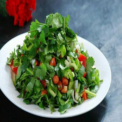 凉拌老虎菜