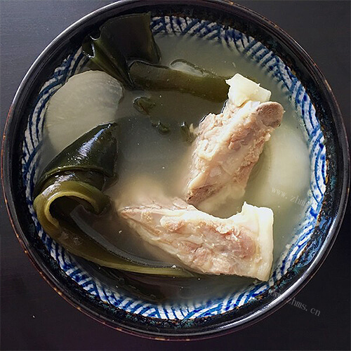 萝卜海带排骨汤