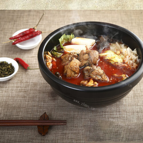 麻辣鸡汤米线