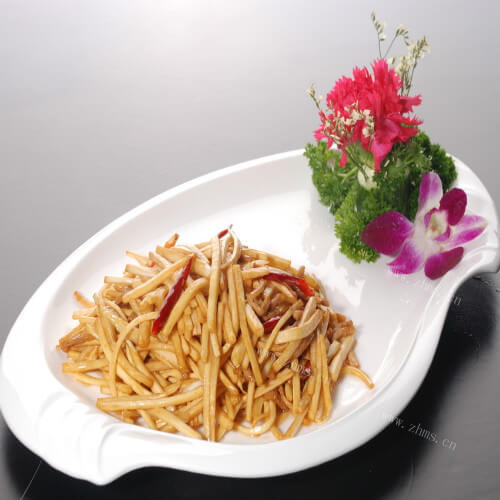 茭白肉丝