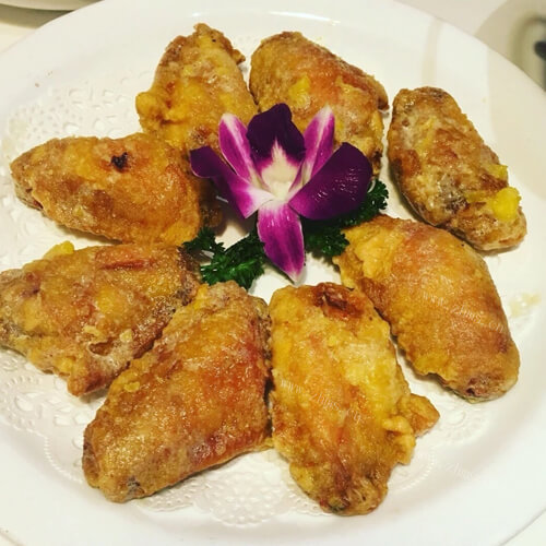 蛋黄鸡翅