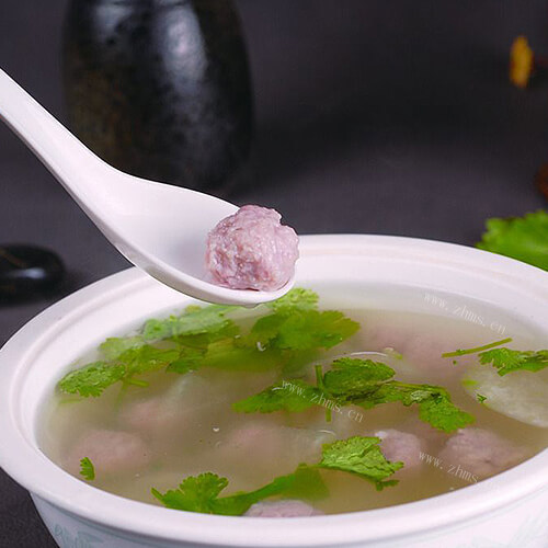 肉圆冬瓜汤