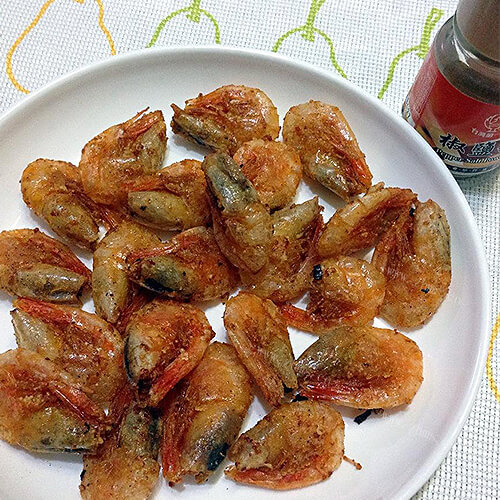 香酥椒盐北极虾