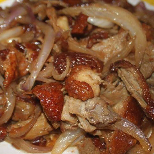 酱爆烤鸭丝