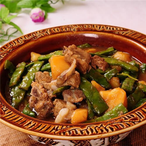 猪骨炖豆角