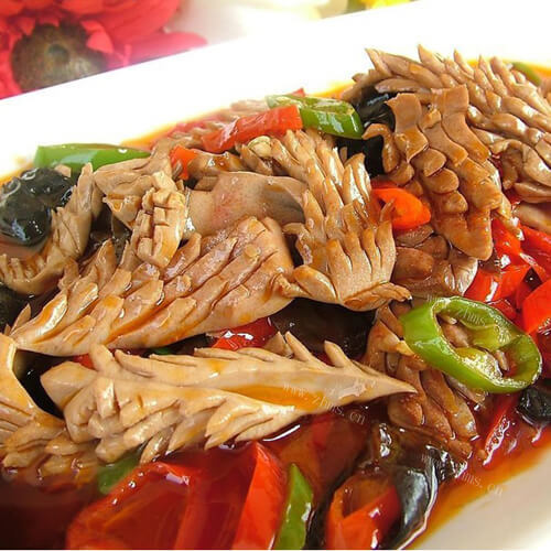 尖椒腰花