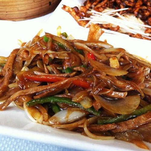 酱爆烤鸭丝