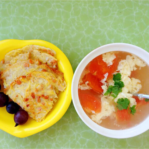 西红柿土豆煎饼