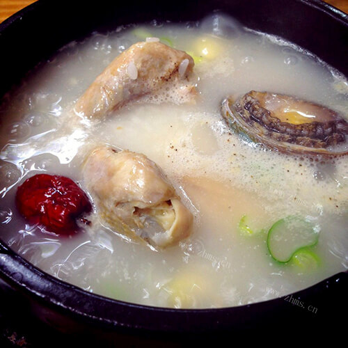 鲍鱼鸡汤