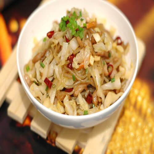泡菜苕粉肉丝