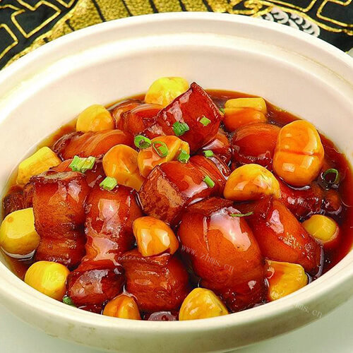 栗子红烧肉