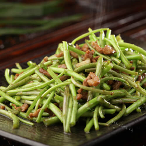 芦蒿炒肉丝