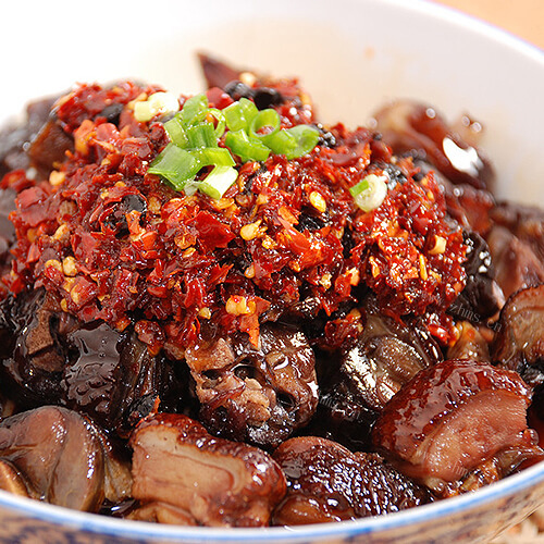 蒸腊鸭