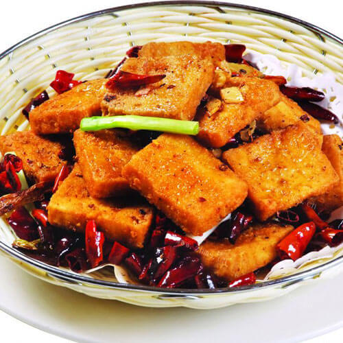 香辣臭豆腐
