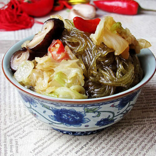 白菜炖粉条