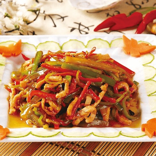 甜椒肉丝