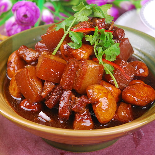 栗子红烧肉