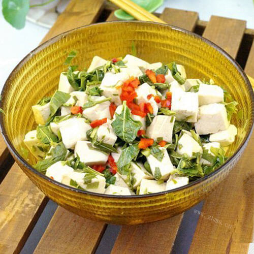 香椿拌豆腐