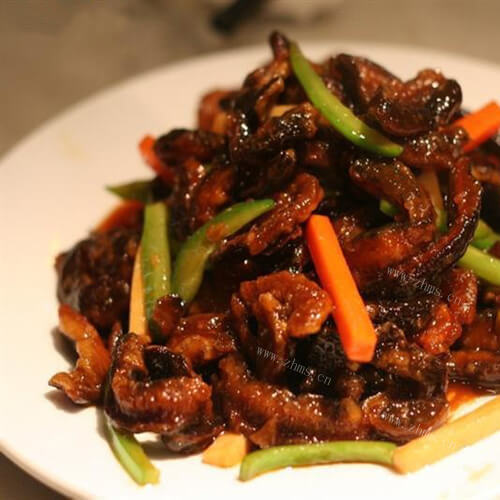酱爆鳝丝