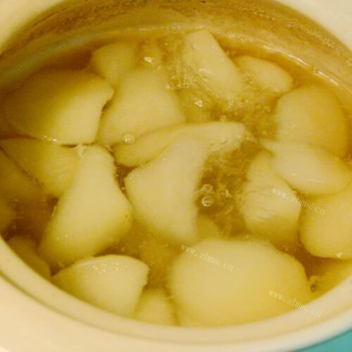 冰糖煮梨水