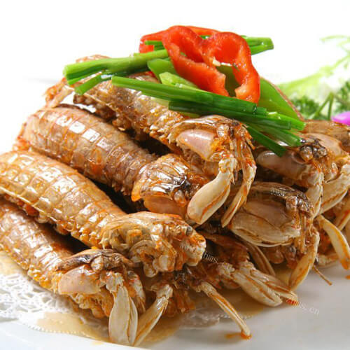 椒盐濑尿虾