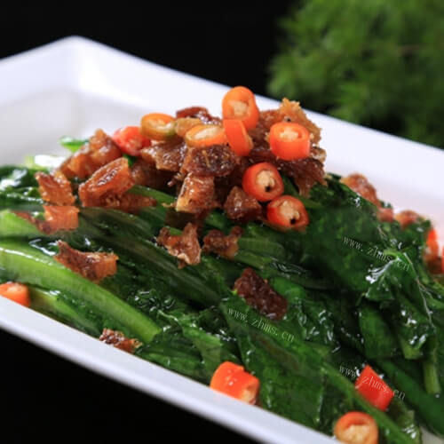 鲮鱼油麦菜