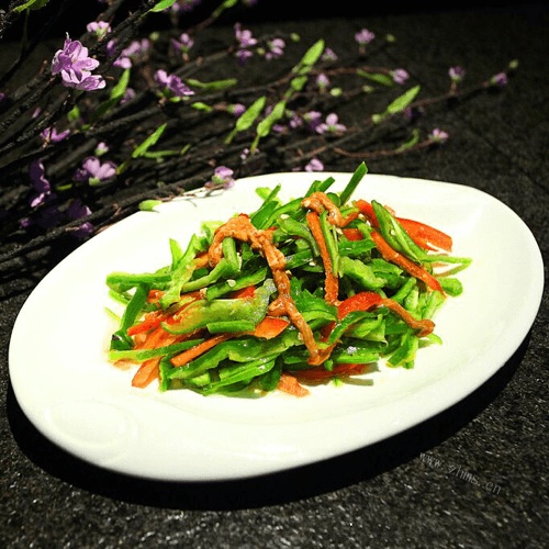 甜椒肉丝