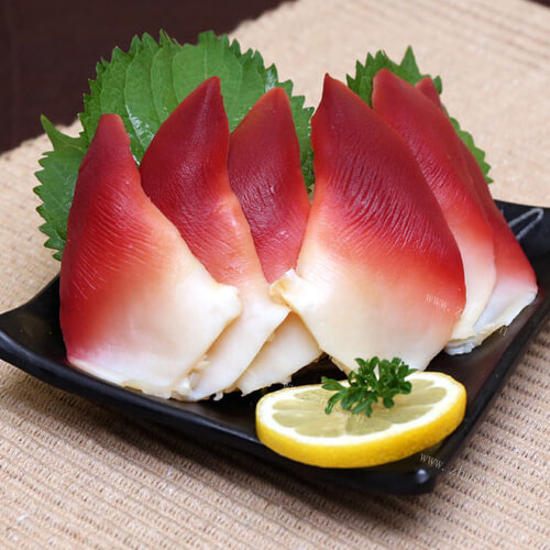 北极贝刺身