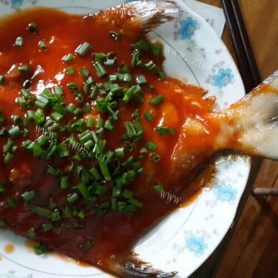 团年菜之 茄汁鲳鱼
