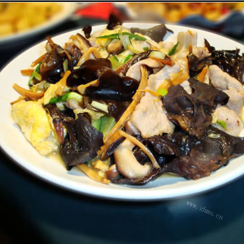 炒木须肉