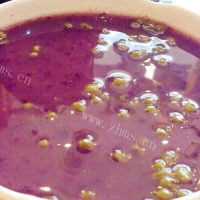 紫米荔枝冰粥
