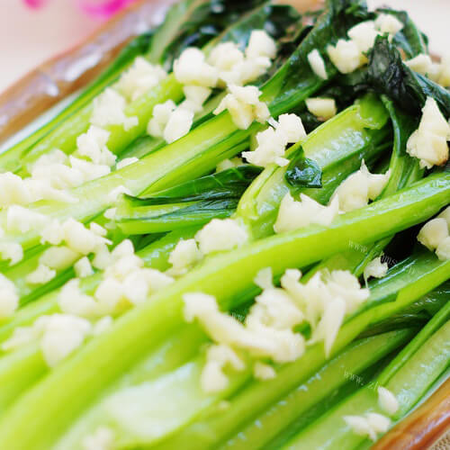 杏鲍菇炒塌菜