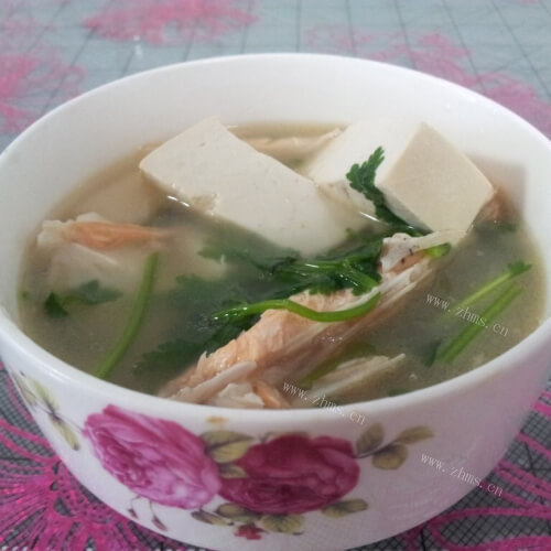三文鱼炖豆腐