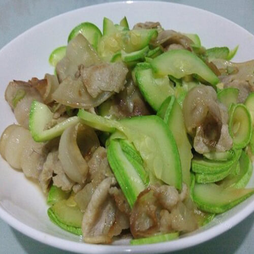 葫芦炒肉