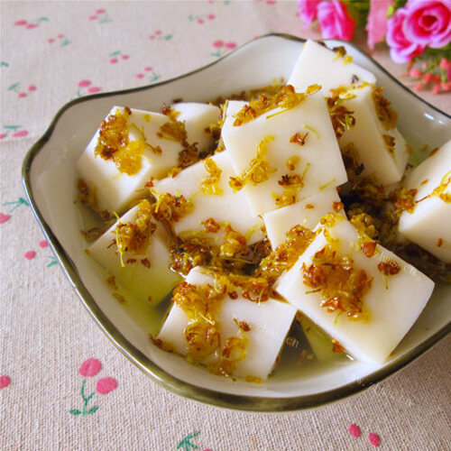 桂花豆腐