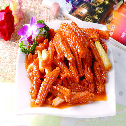 麻辣鱿鱼卷
