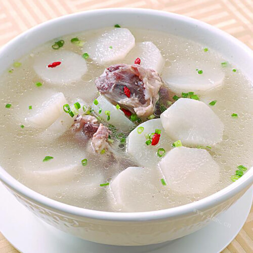 木瓜花生鸡爪汤