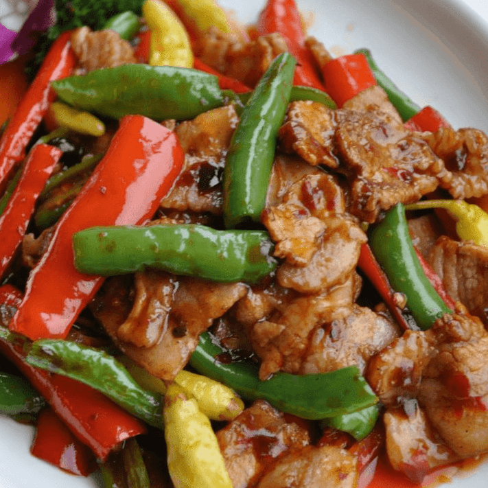 自制湖南小炒肉