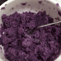 紫薯水晶粽 的做法图解三