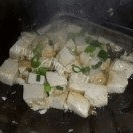 白菜青椒炒豆腐的做法图解二